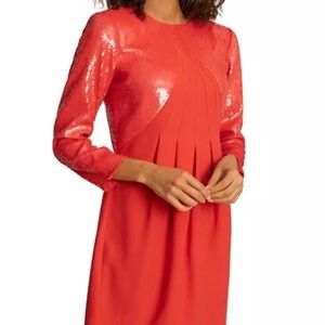 NWT Reiss Red Cara Sequin mini Dress
Still has original $495 tag attached